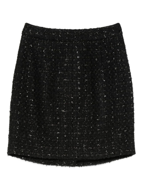 Emporio Armani Tweed sequin mini skirt