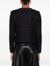 Emporio Armani Button-detail tweed jacket