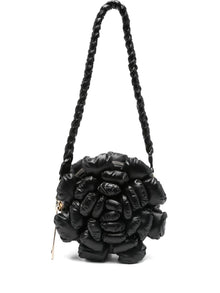  La Milanesa Rose-shaped braided-strap shoulder bag