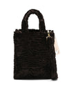 La Milanesa Faux-fur double-handle tote bag