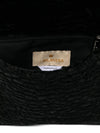 La Milanesa Textured buckle shoulder bag