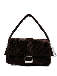  La Milanesa Textured buckle shoulder bag