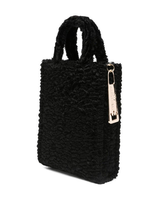 La Milanesa Faux-fur double-handle tote bag