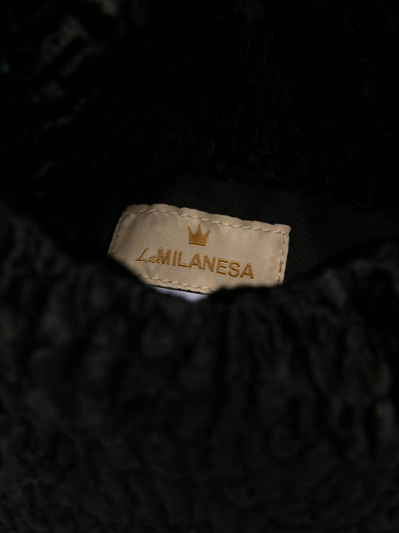 La Milanesa Textured tote bag