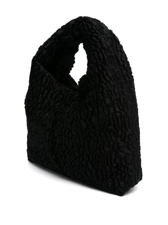 La Milanesa Textured tote bag