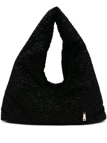  La Milanesa Textured triangular tote bag