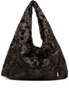 La Milanesa Plush-effect shoulder bag