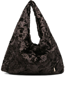  La Milanesa Plush-effect shoulder bag