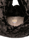 La Milanesa Plush-effect shoulder bag