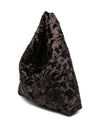 La Milanesa Plush-effect shoulder bag