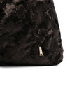 La Milanesa Plush-effect shoulder bag
