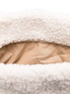 La Milanesa Dog-embellished shearling tote bag