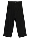 WHITE SAND Trousers Black