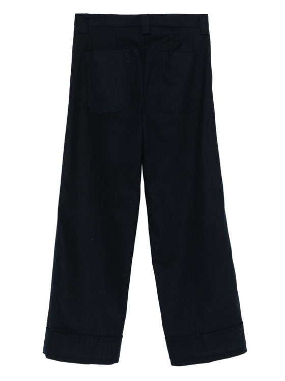 WHITE SAND Trousers Blue
