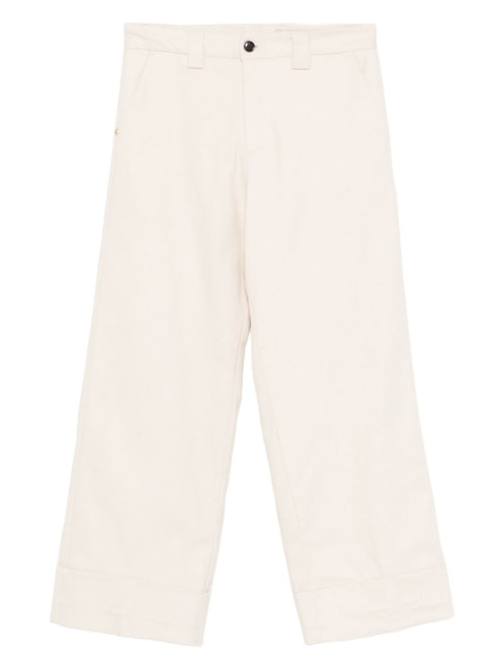 WHITE SAND Trousers Beige