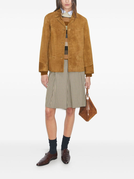 Tory Burch Jackets Leather Brown