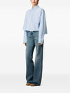 Ami Paris Shirts Clear Blue