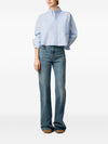 Ami Paris Shirts Clear Blue