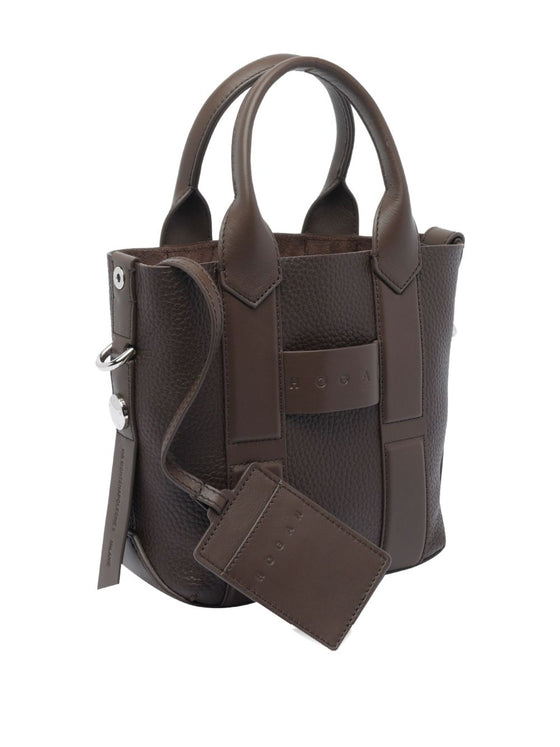Hogan Pre Script Small Black Shopping Bag