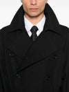 Saint Laurent  Coats Black
