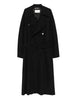 Saint Laurent Button-fastening belted jacket