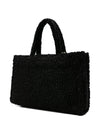 La Milanesa Textured-effect tote bag