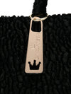 La Milanesa Textured-effect tote bag