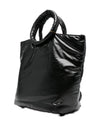 La Milanesa Klodiana padded circle-detail tote bag