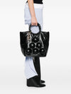 La Milanesa Klodiana padded circle-detail tote bag