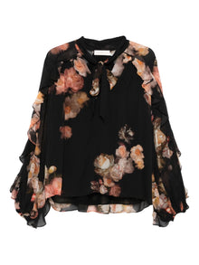  Zimmermann Hypnotic Printed Blouse