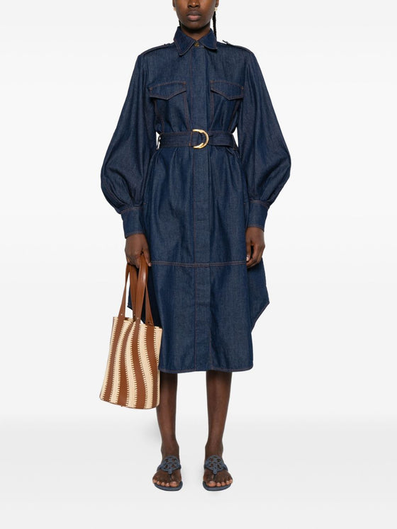 Zimmermann Belted denim shirt dress