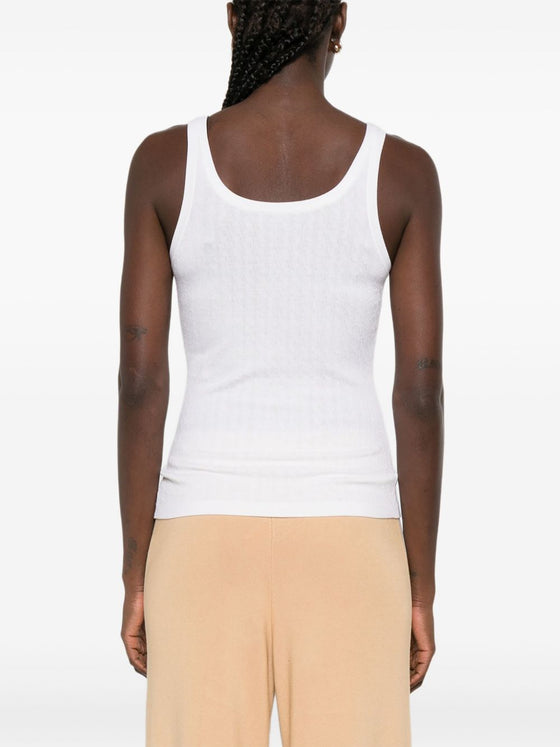Elisabetta Franchi Top Ivory