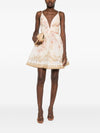 Zimmermann Hypnotic trimmed mini dress