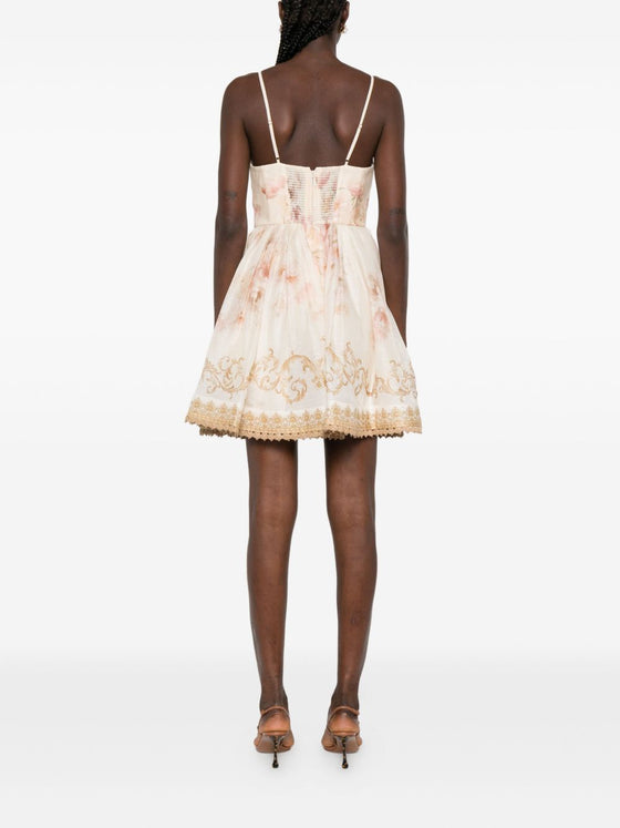 Zimmermann Hypnotic trimmed mini dress