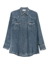 Pierre Louis Mascia Shirts Blue