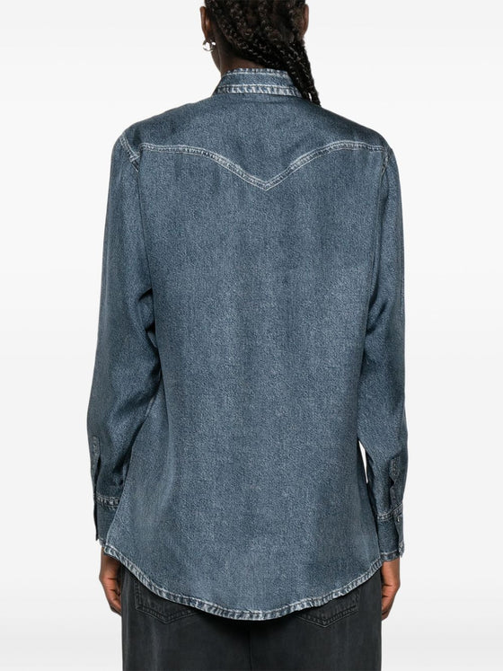 Pierre Louis Mascia Shirts Blue