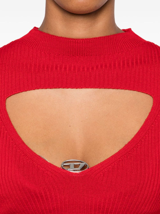 Diesel Sweaters Red