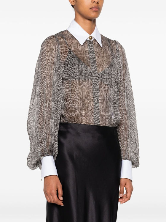 Elisabetta Franchi Top Black
