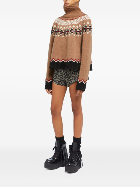 Alanui Sweaters Camel
