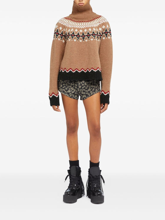 Alanui Sweaters Camel