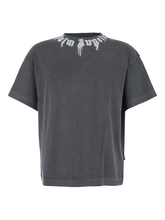 Palm Angels T-shirts and Polos Grey