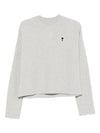 Ami Paris Sweaters Light Grey