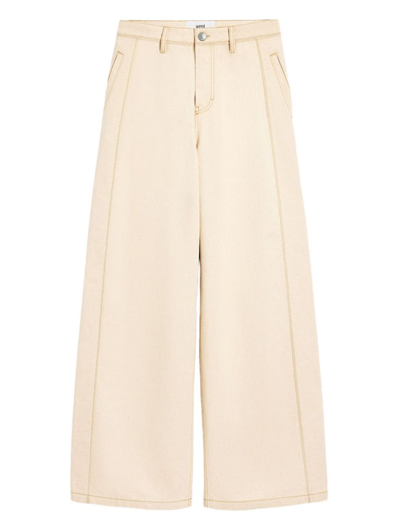 Ami Paris Jeans Beige