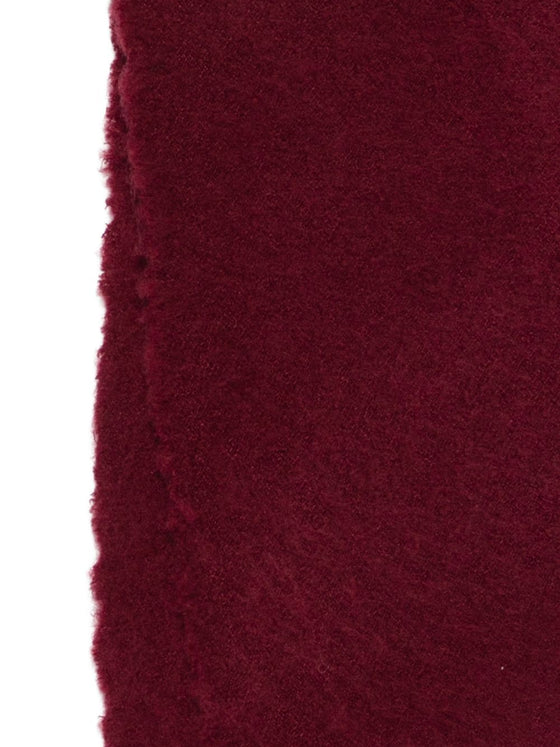 Faliero Sarti Frayed-edge wool-cashmere blend scarf