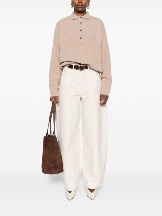 JACQUEMUS T-shirts and Polos Beige