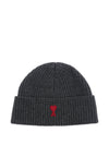 Ami Paris Hats Grey