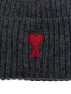 Ami Paris Hats Grey