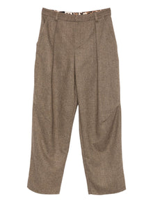  Front Street Trousers Green