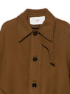 Ami Paris Coats Brown
