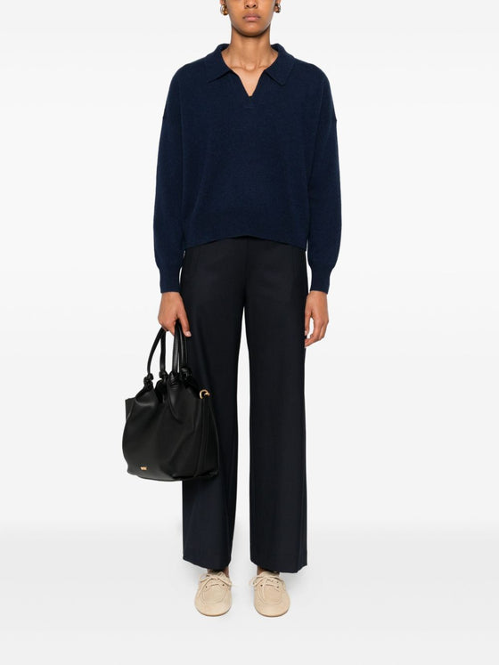 Via Masini 80 Trousers Blue